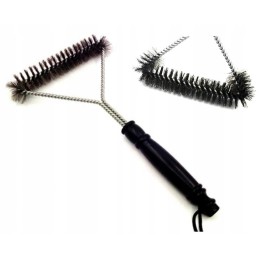 Wire brush steel wire for cleaning grill grates stove fireplace