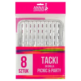 Anna atjautīgās grila paplātes 8gab