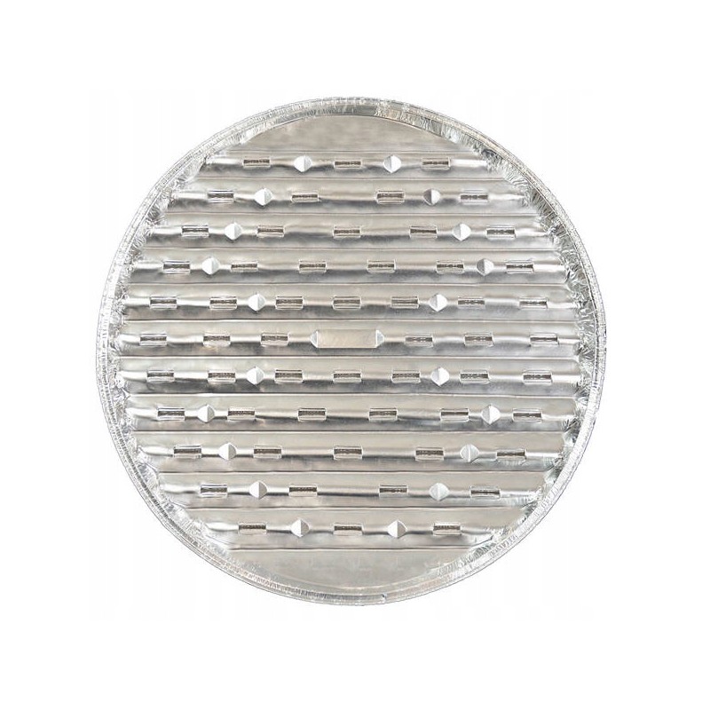 Apvalūs aliuminio padėklai, 3 vnt.