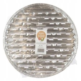 Round aluminum trays 3 pcs.