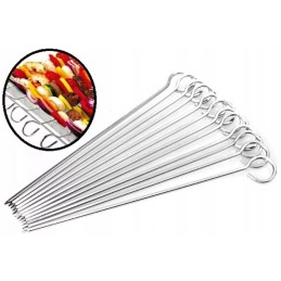 Kepsninės kebabo lazdelės 30 cm 12 vnt