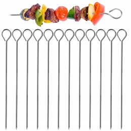 Kepsninės kebabo lazdelės 30 cm 12 vnt