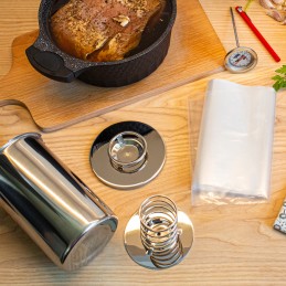 Plastikiniai maišeliai kumpio gamintojui 1,5 kg, 20 vnt