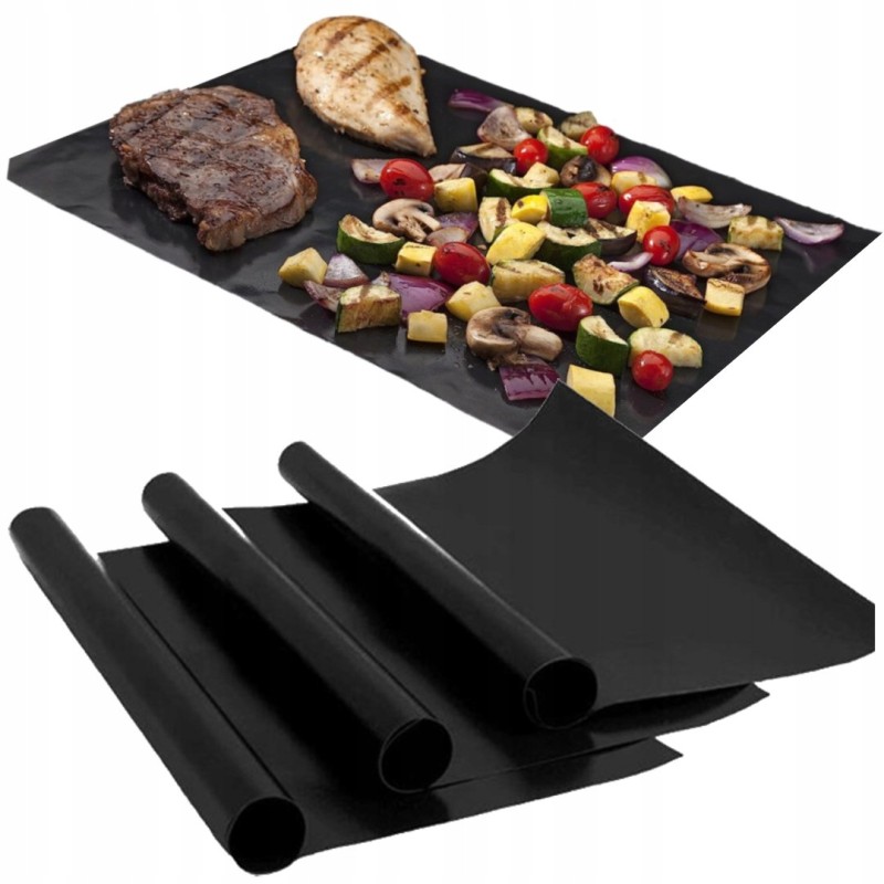 3x Teflon ahjumatt grillküpsetamiseks