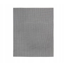 Mesh mat grill mat with non-stick coating