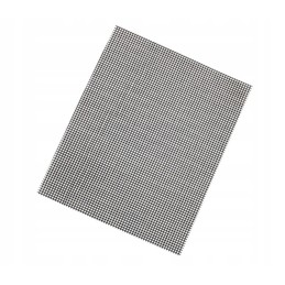 Mesh mat grill mat with non-stick coating