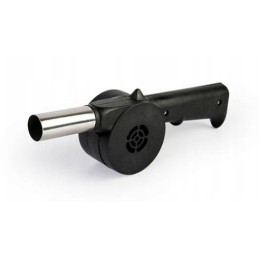 Blower for lighting a fireplace, stove, campfire, grill