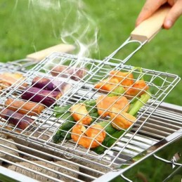 Grill basket grate