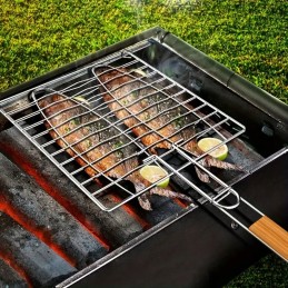 Grill basket grate
