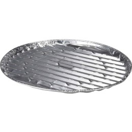 Ümmargune alumiiniumist grillalus, 35 cm, 3 tk