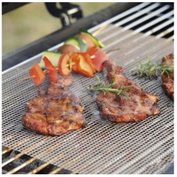 Teflona sieta paklājiņš cepeškrāsns grilam 40x33cm bbq