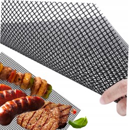 Teflona sieta paklājiņš cepeškrāsns grilam 40x33cm bbq