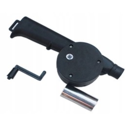 Blower for lighting a grill, fire, fireplace, bbq