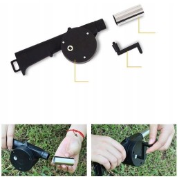 Blower for lighting a grill, fire, fireplace, bbq