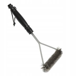 Wire brush cleaner scraper for grill grate