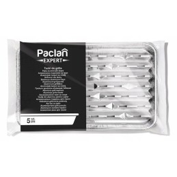 The auction is for a set of 5 aluminum trays