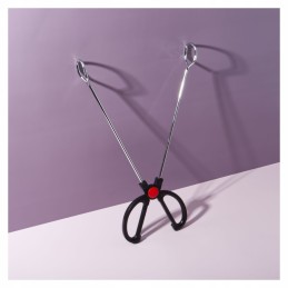 Plieninės grilio žnyplės 35,5 cm