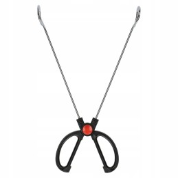 Steel barbecue tongs 35.5 cm