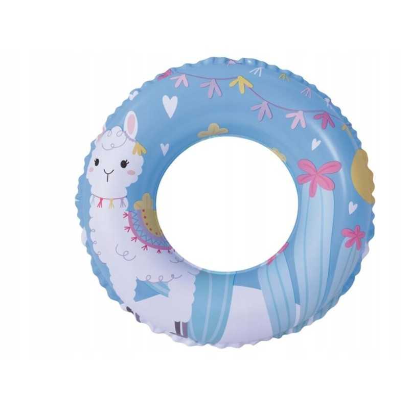 Alpakos plaukimo žiedas, 2 dizainai, amžius 4-8 metai