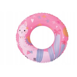 Alpakos plaukimo žiedas, 2 dizainai, amžius 4-8 metai