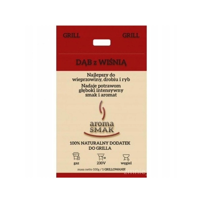 Granuliuotas ąžuolas su vyšnių aromato skoniu