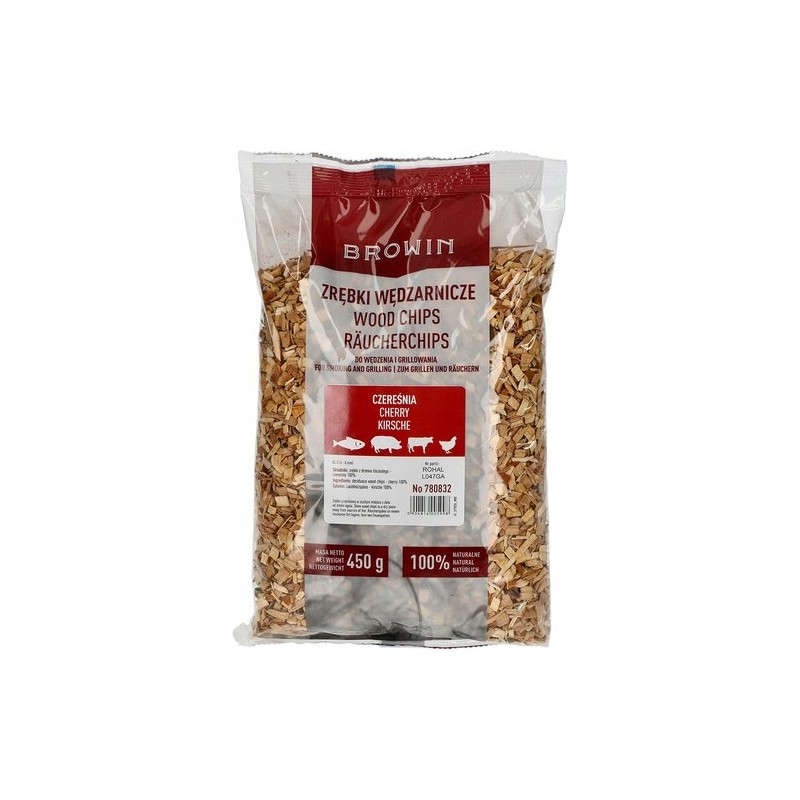 Vyšnios rūkyti ir kepti ant grotelių, vyšnios, 450 g