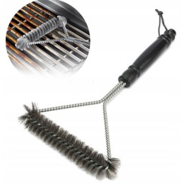 Grill cleaning brush wire