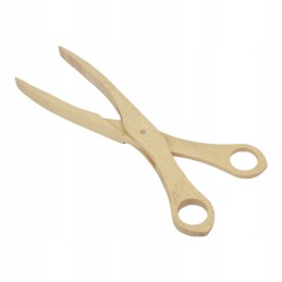 Wooden barbecue tongs