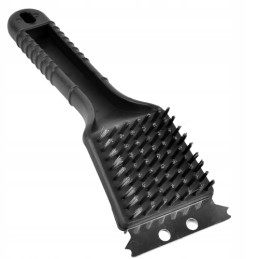 Du viename grilio valymo šepetys ir grotelių grandiklis