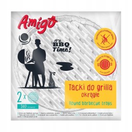 Amigo ümarad grillplaadid, 2 tk