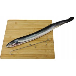 H 329 ungurių rūkymo kabliukas, ilgis 32 cm, rūkymo kabliukas, 4 peiliukai, lenkiškas kabliukas