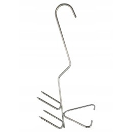 H 327 d kabliukas žuvies rūkymui varpinės lašišos karpio lux