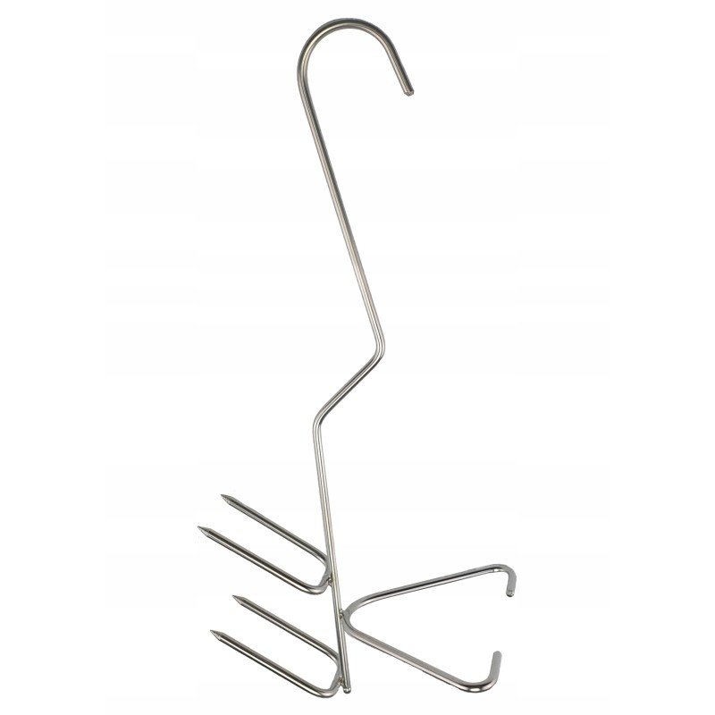 H 327 d kabliukas žuvies rūkymui varpinės lašišos karpio lux