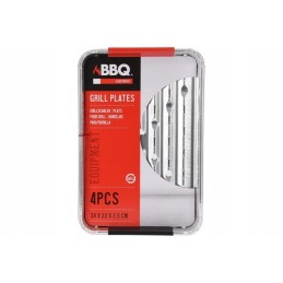 Alumiiniumist grillplaadid 34 x 23 cm 4 tk.