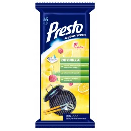 Presto niisked salvrätikud grillgrillile 16 tk