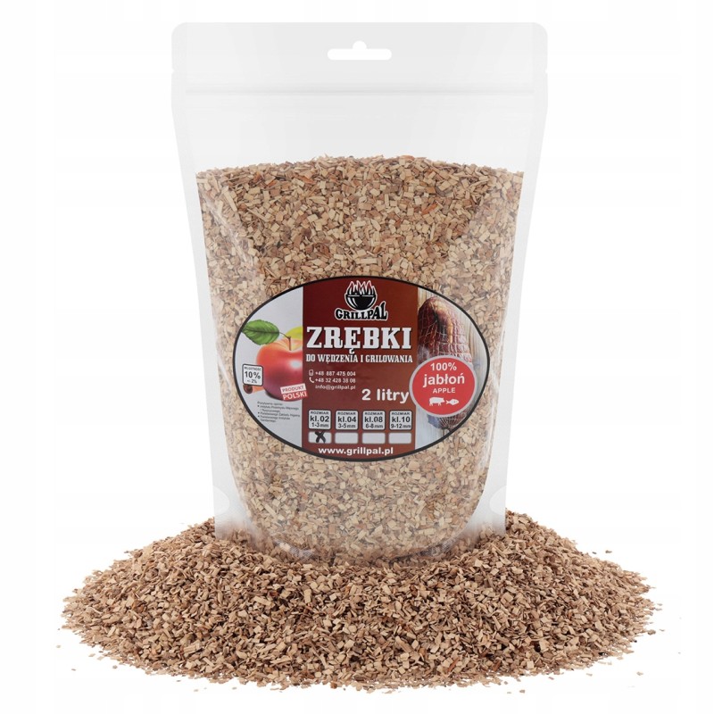 Smokehouse kotletai obuolių klasė 02 2l grillpal