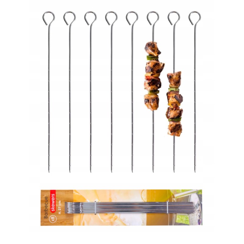 Metallist grillvardad, 8 tk
