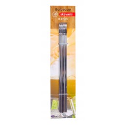 Metal skewers for grill skewers 8 pieces
