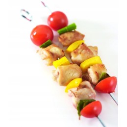 Metal skewers for grill skewers 8 pieces