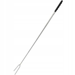 Telescopic sausage stick made of stainless steel. It will satisfy people who like comfort or respect nature enough not to cut th