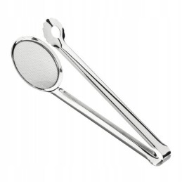 Kitchen tongs with strainer!