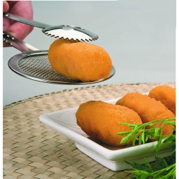 Virtuvinės žnyplės su sieteliu!