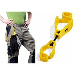 Kabliukas ir segtukas gimdos kaklelio pirštinėms