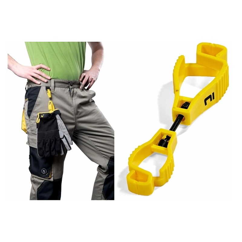 Kabliukas ir segtukas gimdos kaklelio pirštinėms