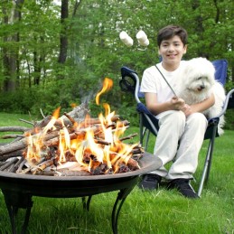 Teleskopinė laužo lazda, šakutė ir grilio šakutė