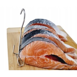 Siūlome dvigubą kabliuką žuviai rūkyti