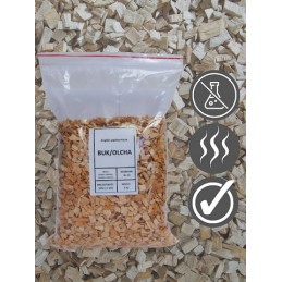 Buko ir alksnio rūkymo drožlės 1kg 10 klasė