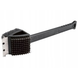 Grill meister grila tīrīšanas birstes stieple + skrāpis + sūklis 37,5 cm