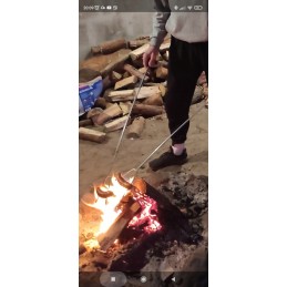 Fork, stick, fork, fire