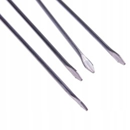 Ilgi metaliniai iešmai 21,5 mm daržovėms, vaisiams ir fackelmann